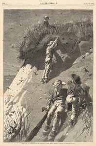 砂ツバメのコロニー襲撃 作： Winslow Homer