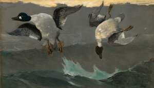 右と左 作： Winslow Homer