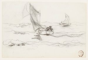 帆船 作： Winslow Homer
