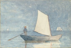 ドーリーの航海、1880 作： Winslow Homer