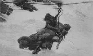 1889年に保存。 作： Winslow Homer