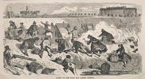 ボストン、バックベイの風景 作： Winslow Homer