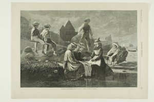 シーソー-マサチューセッツ州グロスター 作： Winslow Homer