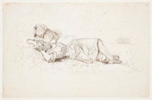 羊飼いの休息 作： Winslow Homer