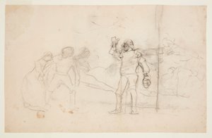 「難破船」のスケッチ 作： Winslow Homer