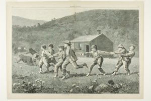 「スナップ・ザ・ウィップ 作： Winslow Homer
