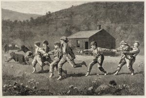 スナップ・ザ・ウィップ 作： Winslow Homer