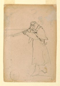 狙いを定める兵士 作： Winslow Homer