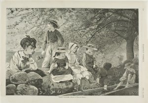 春の花 作： Winslow Homer