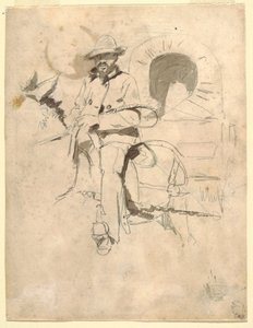 チームスターの研究 作： Winslow Homer