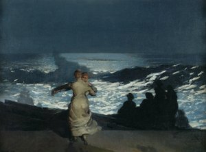 1890年夏の夜 作： Winslow Homer