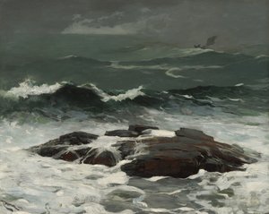 夏のスコール、1904 作： Winslow Homer