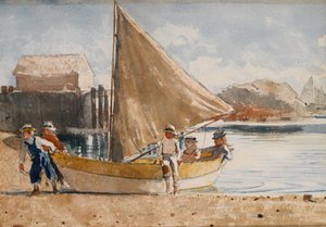 サマータイム、1880年 作： Winslow Homer