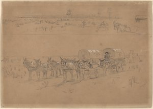 補給列車 作： Winslow Homer
