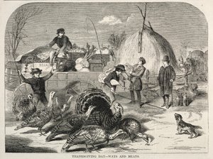 感謝祭-方法と手段、1858年。