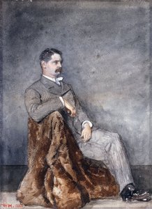 アーティストの兄弟、チャールズサベージホーマージュニア、1880年 作： Winslow Homer