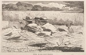 鳥キャッチャー、1867。 作： Winslow Homer