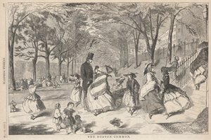 ハーパーのボストン コモン 作： Winslow Homer