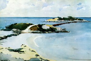 The Favorite、1899-1901（紙と鉛筆） 作： Winslow Homer