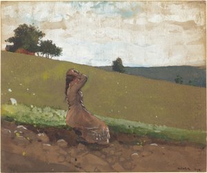 グリーンヒル 作： Winslow Homer