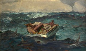 湾岸ストリーム、1899年 作： Winslow Homer