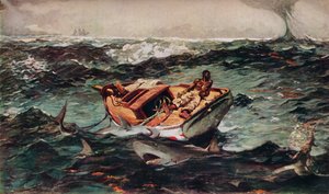 湾岸ストリーム、1899年、1943年。 作： Winslow Homer