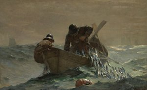 ザ・ヘリング・ネット 作： Winslow Homer