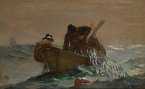 ヘリングネット 作： Winslow Homer