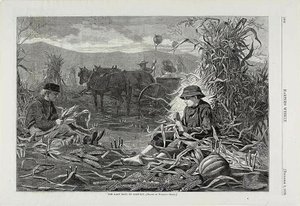 収穫の最後の日 作： Winslow Homer