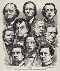 米国議会におけるジョージア州からの最後の代表団
 作： Winslow Homer