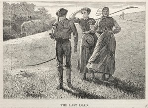 ラストロード、1869。 作： Winslow Homer