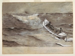 ライフボート 作： Winslow Homer