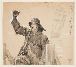 ルックアウト 作： Winslow Homer