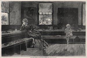 正午の陥没、1873年。 作： Winslow Homer