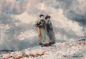 展望、メインコースト 作： Winslow Homer