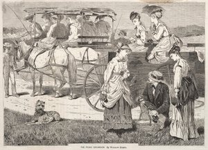 ピクニック・エクスカーション 作： Winslow Homer