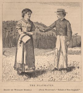 プレイメイト 作： Winslow Homer