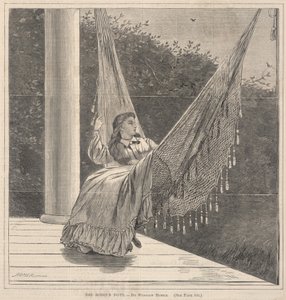 1870年8月20日、『毎土曜日』誌より「ロビンのノート」。 作： Winslow Homer
