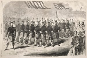 第79連隊ハイランダーズ、ニューヨーク州民兵、1861年。