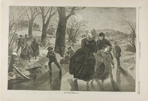 スケートシーズン 作： Winslow Homer