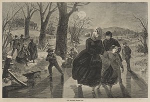 スケートシーズン 作： Winslow Homer