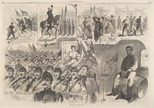 1861年に出版された「The Songs of War」。