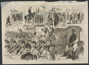 戦争の歌、1861年。