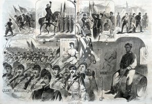 戦争の歌（1861年11月23日付『ハーパーズ・ウィークリー』誌より