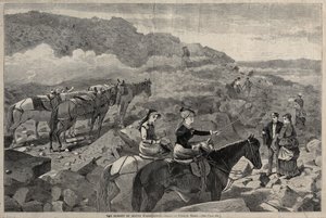 ワシントン山の頂上、1869年。 作： Winslow Homer
