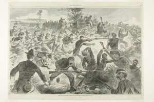 北軍のための戦争、1862年-銃剣突撃 作： Winslow Homer