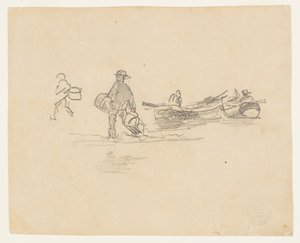 二人の漁師、イギリス 作： Winslow Homer