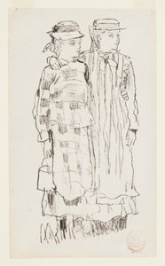二人の女の子 作： Winslow Homer