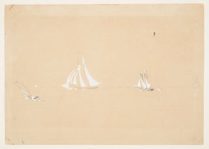 2 つのスクーナー 作： Winslow Homer
