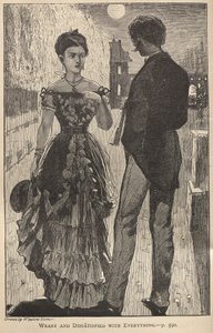 すべてに疲れ、不満に思う 作： Winslow Homer